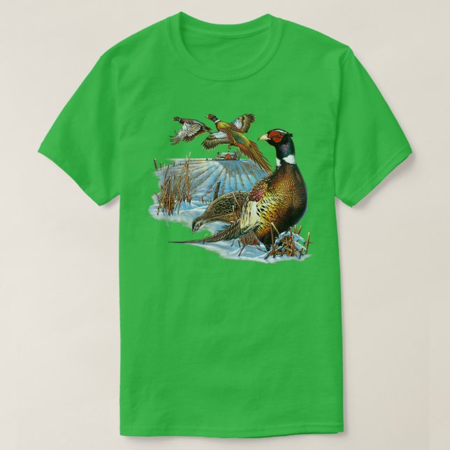 Camiseta Granja de faisán (Diseño del anverso)