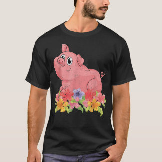 Camiseta Granja de flores de cría de animales de cría de an