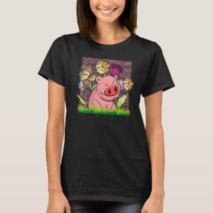 Camiseta Granja de flores de cría de animales de granja