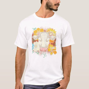 Camiseta Granja de flores de maíz animal granjero de amante