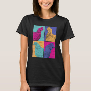 Camiseta Granja de gallinas Animales Agricultura Granjero P