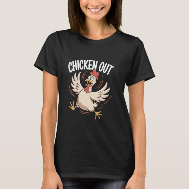 Camiseta Granja de gallinas de granja avícola de huevos (Anverso)
