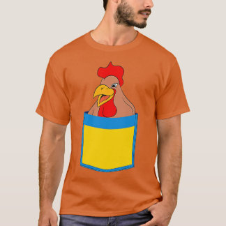 Camiseta Granja de gallos de cría de animales de granja de 
