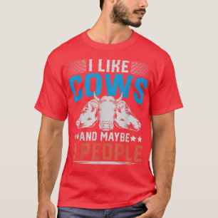 Camiseta Granja de ganadería Lover Cow Lover Farming Funny