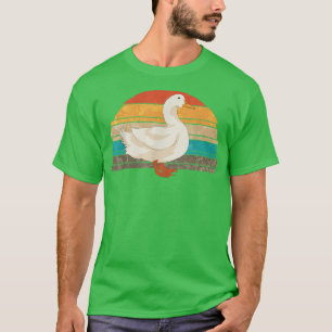 Camiseta Granja de ganadería Pato Lover Granjero Pato Retro