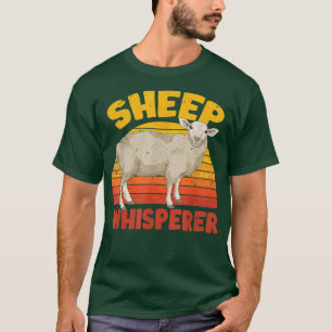 Camiseta Granja de ganaderos Retro Sheep Whisperer S