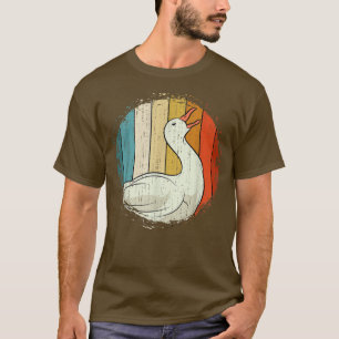Camiseta Granja de ganso de ganso ganadero animal retro gan