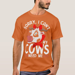 Camiseta Granja de granjas divertida cultivando vaca animal