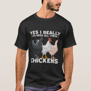 Camiseta Granja de granjeros Sí Realmente Necesito Toda Est