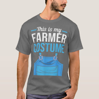 Camiseta Granja De Halloween Este Es Mi Vestido Campesino