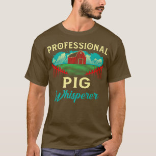 Camiseta Granja de humor de granjero divertida para cerdos