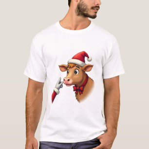 Camiseta Granja de la cláusula de Santa del ternero de las 