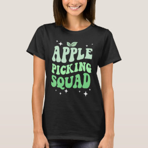 Camiseta Granja de la familia Apple Picking Squad Green App
