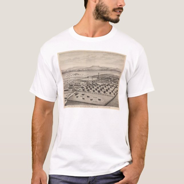Camiseta Granja de la magnolia, Kansas (Anverso)