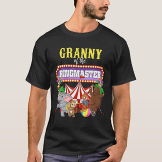Camiseta Granja De La Parte Del Circo De Los Niños Del Ring