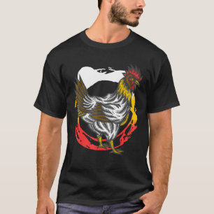 Camiseta Granja de la Vida del Granjero Amante del Pollo