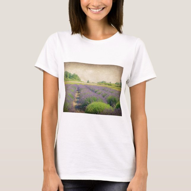 Camiseta Granja de lavanda - Angustiada (Anverso)