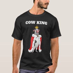 Camiseta Granja de los niños del rey de la vaca Hombre de l