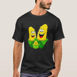 Camiseta Granja de maíz vegetal vegetal vegetariana