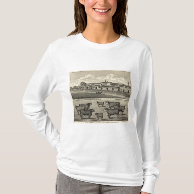 Camiseta Granja de McDonald, Nebraska (Anverso)