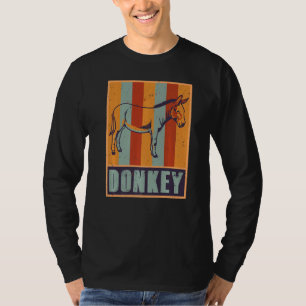 Camiseta Granja de mulas de Donkey Animal Zoo Zookeeper Mas