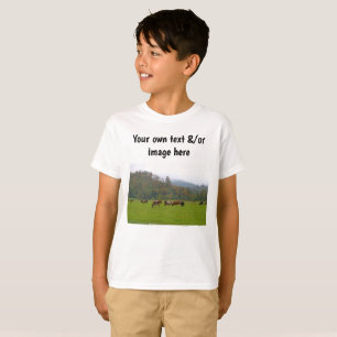 Camiseta Granja de niños o sus propias palabras, propia ima