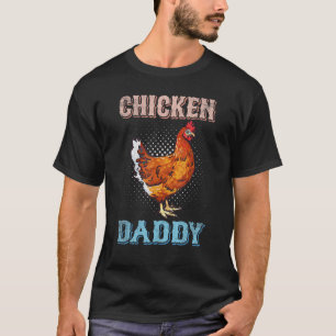 Camiseta Granja de papá de pollo Granjero de animales de gr