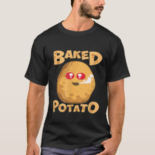 Camiseta Granja de papas al horno y verduras para fumetas