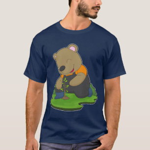 Camiseta Granja de plántulas del agricultor oso