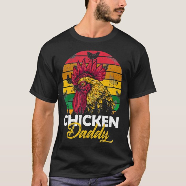 Camiseta Granja de pollitos de pasto de pollo (Anverso)