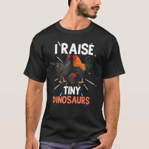 Camiseta Granja de pollo Animal Yo Crio Dinosaurios Pequeño