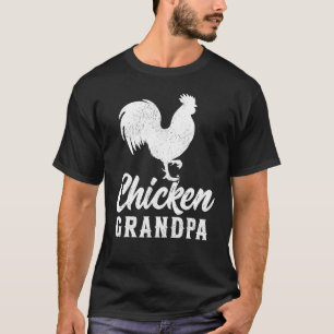 Camiseta Granja de pollo criadora de pollo abuelo de padre