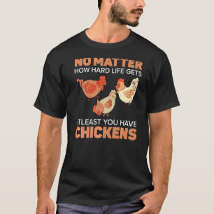Camiseta Granja de pollo de pollo de pollo de la granja de