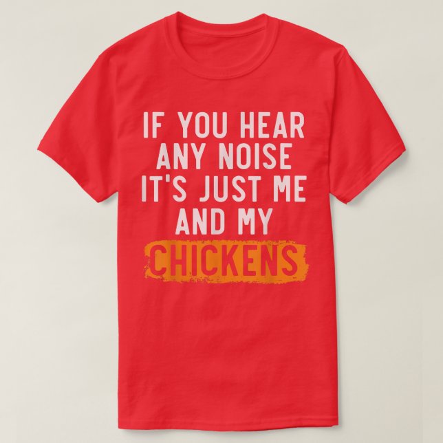 Camiseta Granja de pollo de pollo de pollo de la granja de  (Diseño del anverso)