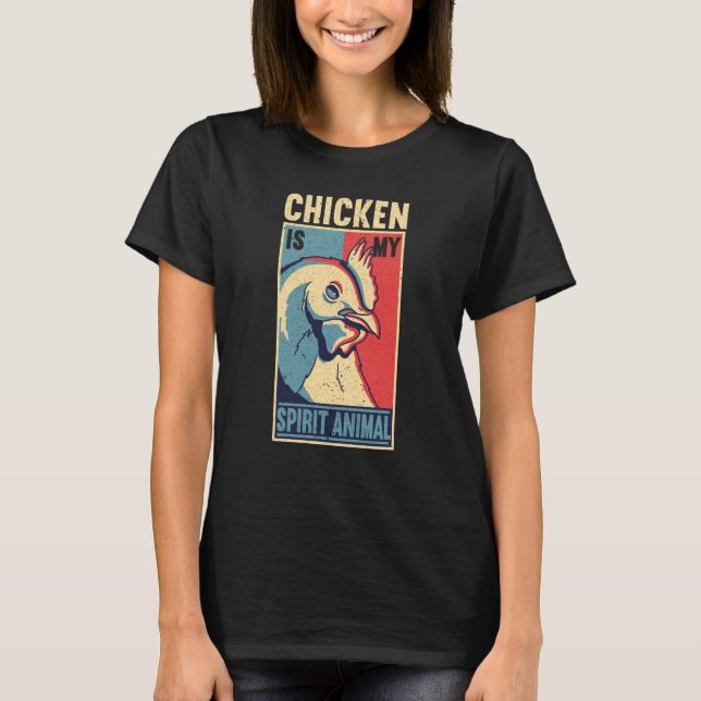 Camiseta Granja de pollo de pollo de pollo de la granja de  (Anverso)