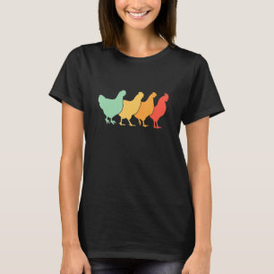 Camiseta Granja de pollo retro de la granja de pollo 1