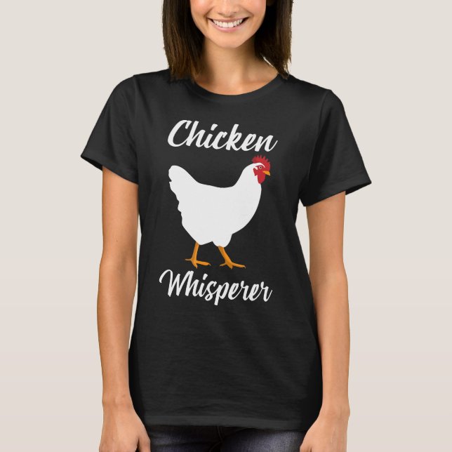 Camiseta Granja de pollo Whisperer Hen Rooster Poultry (Anverso)