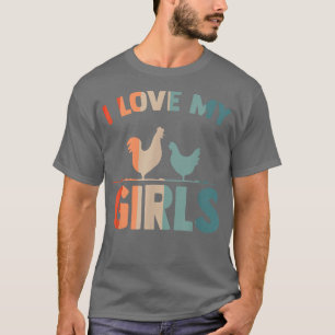 Camiseta Granja de pollos de cosecha para granjeros de Agri