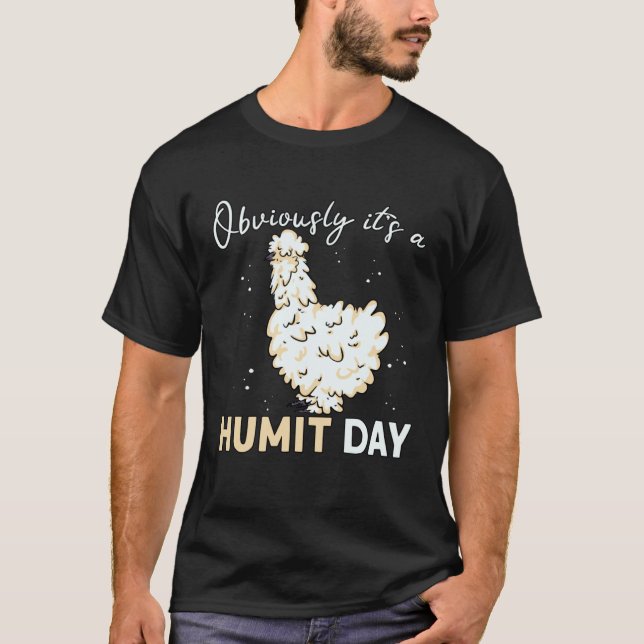 Camiseta Granja de pollos de seda chinos día Humit Farming  (Anverso)