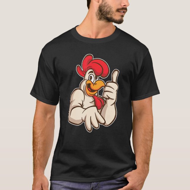 Camiseta Granja de pollos Thumb High Cockerel (Anverso)