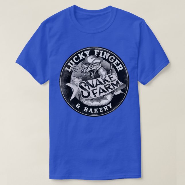 Camiseta Granja de serpientes (Diseño del anverso)