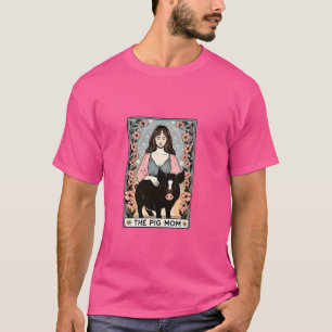 Camiseta Granja de tarot de cerdo de cerdo de madre de cerd