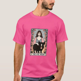Camiseta Granja de tarot de cerdo de cerdo de madre de cerd