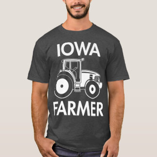 Camiseta Granja de Tractor Hombres de Vintage para Agricult
