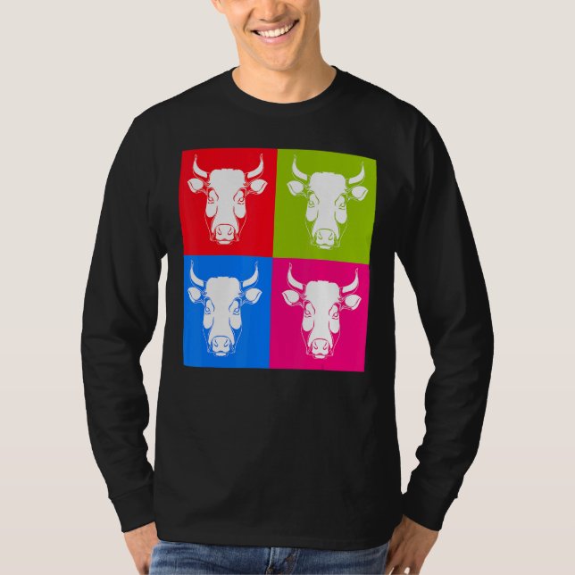 Camiseta Granja de vaca Granja de cría de ganado vacuno 1 (Anverso)