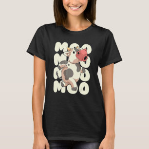 Camiseta Granja de vaca Moo Granja de cría de ganado vacuno