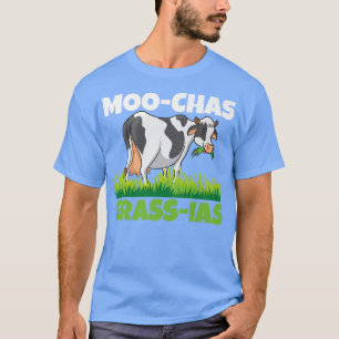 Camiseta Granja de vaca Moochas Grassias Ganadero Ganadero