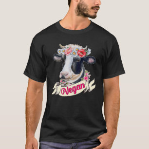 Camiseta Granja de vaca silvestre Highland Vegetari