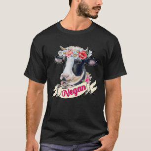 Camiseta Granja de vaca silvestre Highland Vegetari