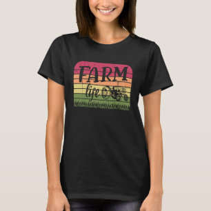 Camiseta Granja de vida Rancher Barnyard Harvest Farming Ba